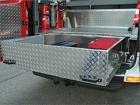 Feuerwehr Innenausbau Schublade