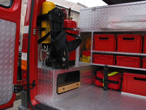 Feuerwehr Innenausbau